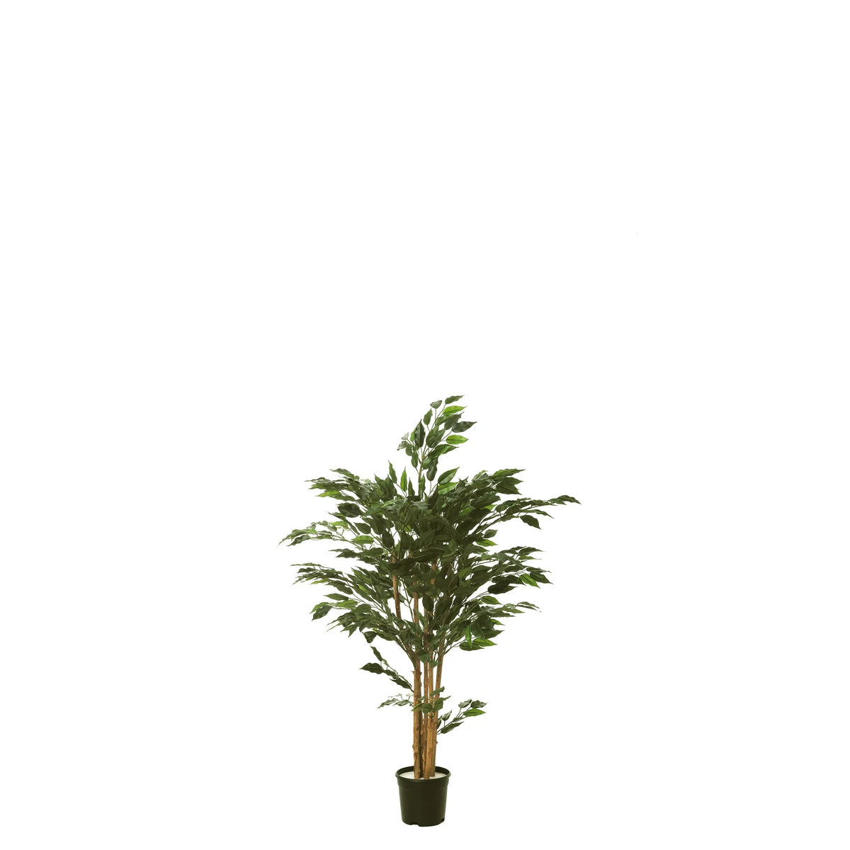 Ficus Hawaii artificial de 90 cm, color verde