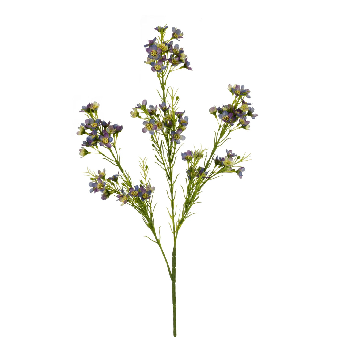 Flor de Cera artificial de 68 cm, color lavanda