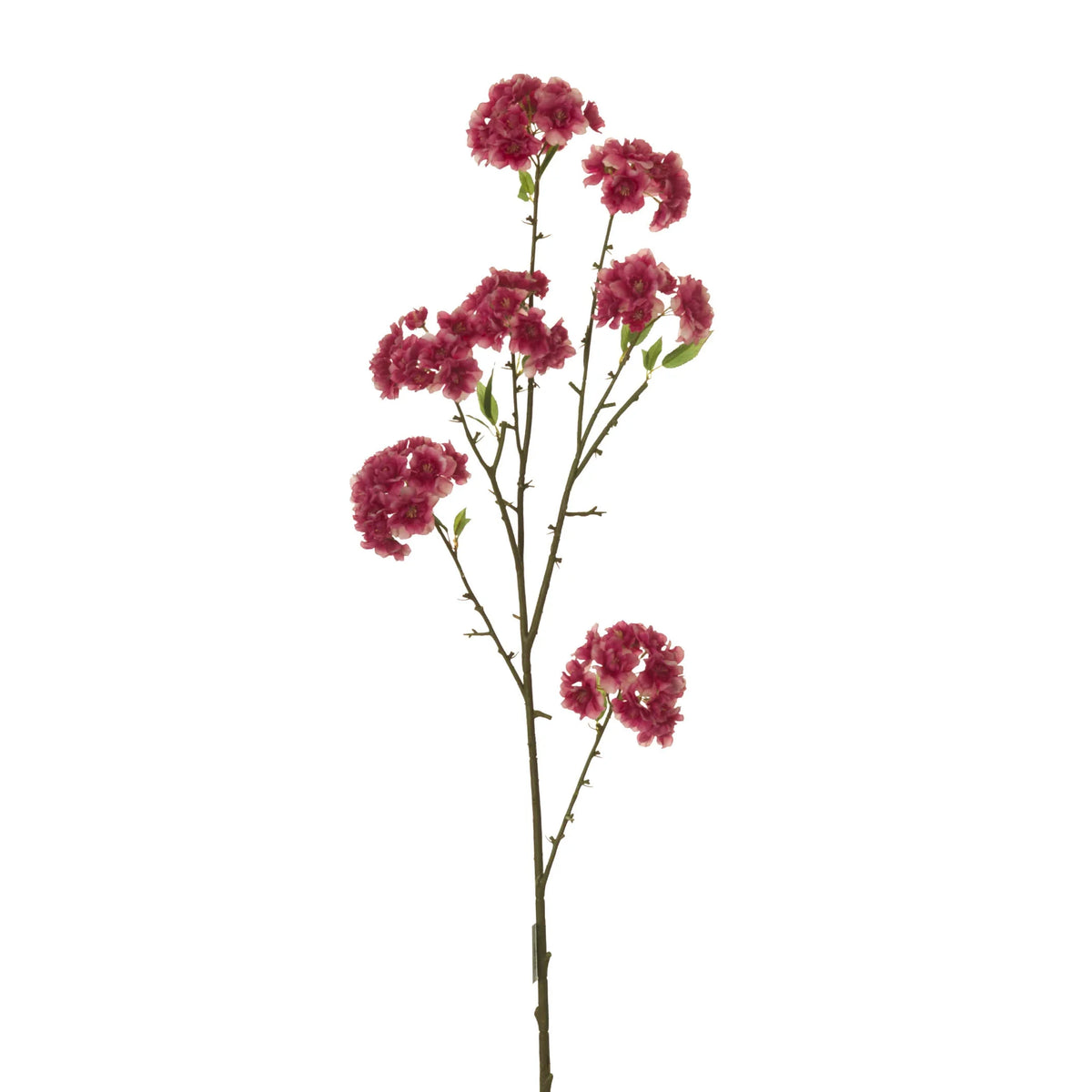 Flor de Cerezo artificial de 116 cm, color ciclamen