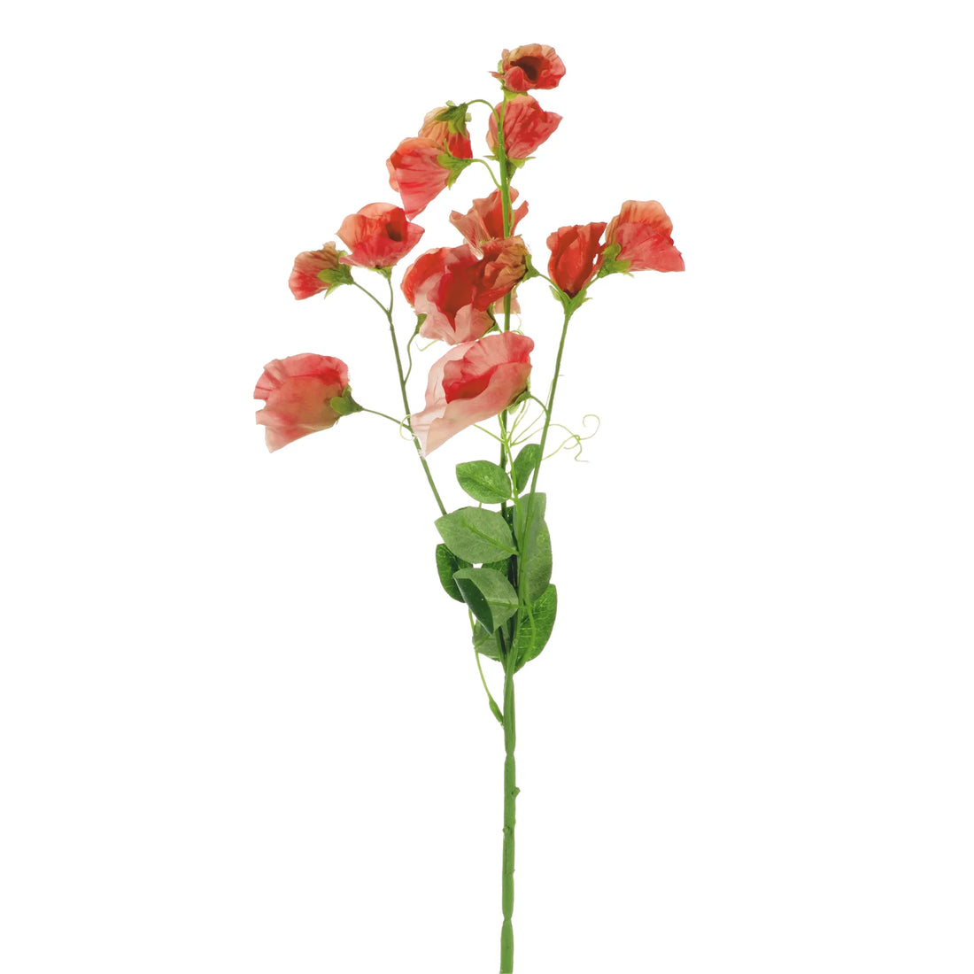 Flor de Guisante de Olor artificial de 68 cm, color rosa