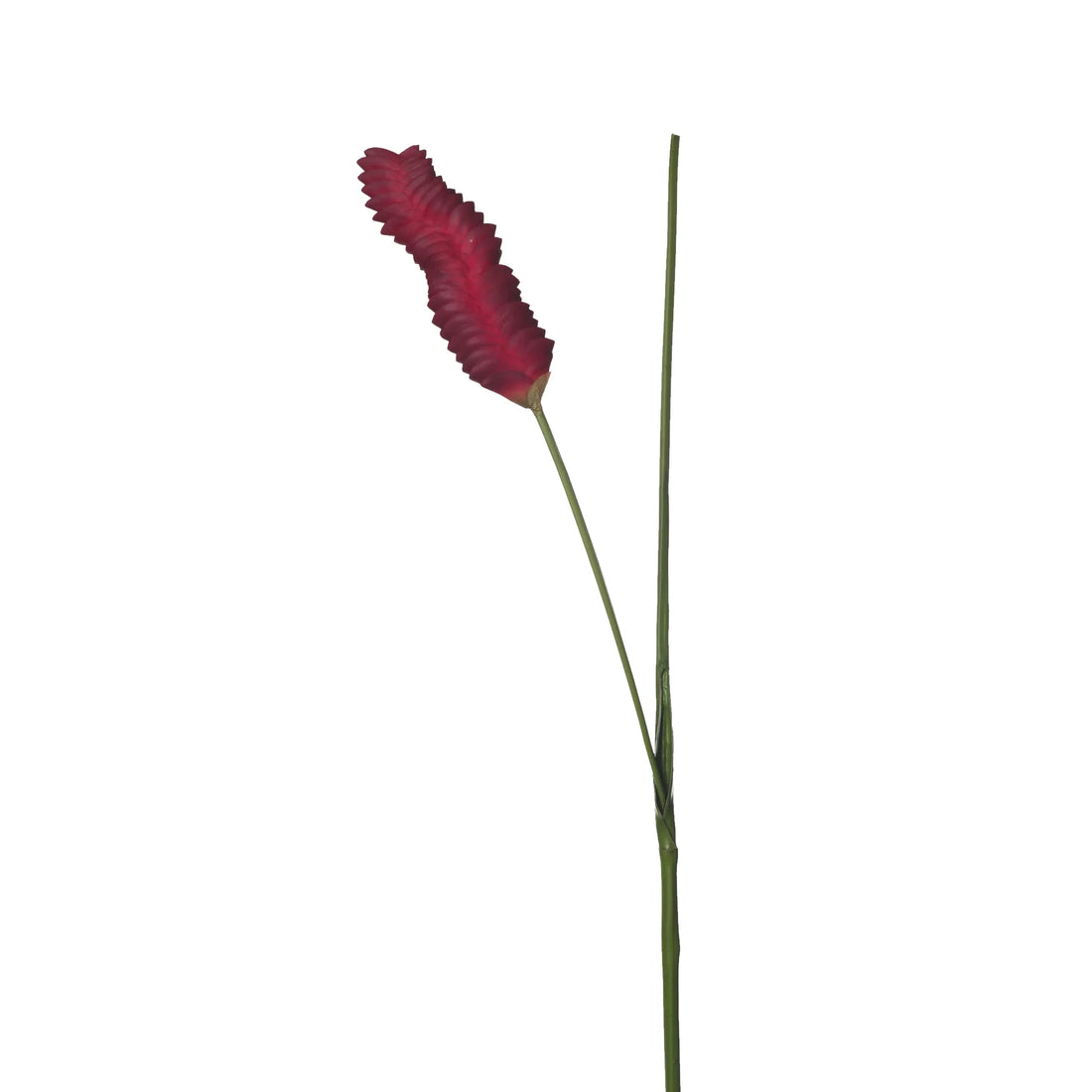 Flor de Jengibre artificial Colgante de 105 cm, color rojo