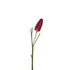 Flor de Jengibre artificial Colgante de 65 cm, color rojo