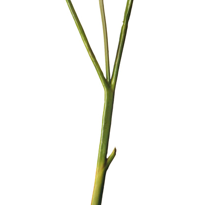 Flor de Jengibre artificial Colgante de 65 cm, color verde