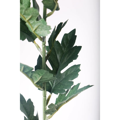 Flor Ping Pong artificial de 62 cm, color verde