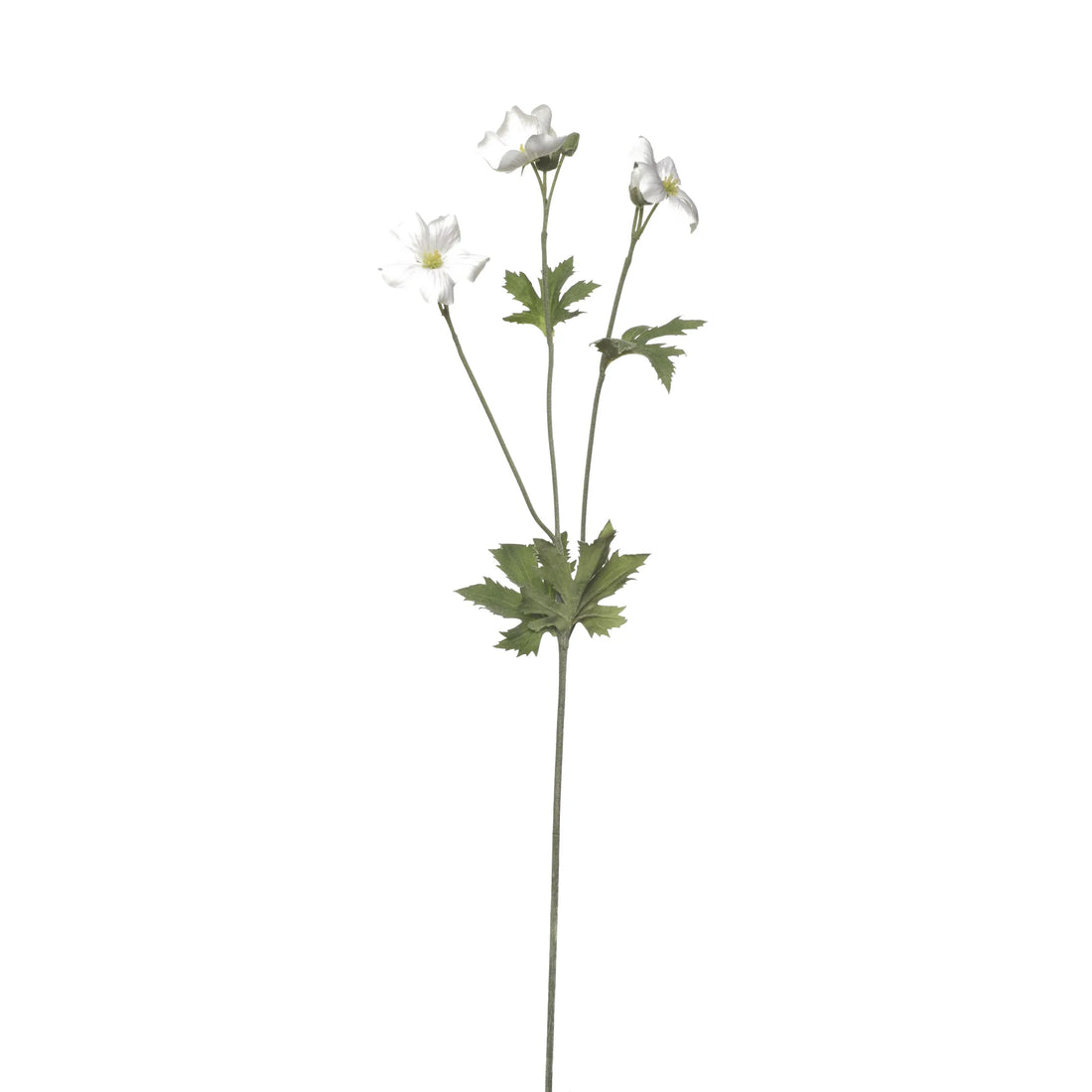 Flor Silvestre artificial de 64 cm, color blanco