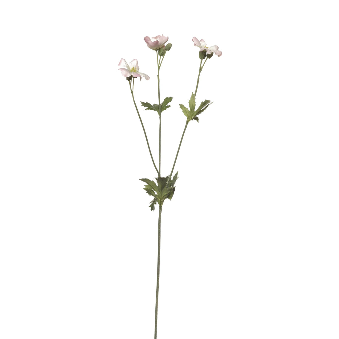 Flor Silvestre artificial de 64 cm, color rosa pálido