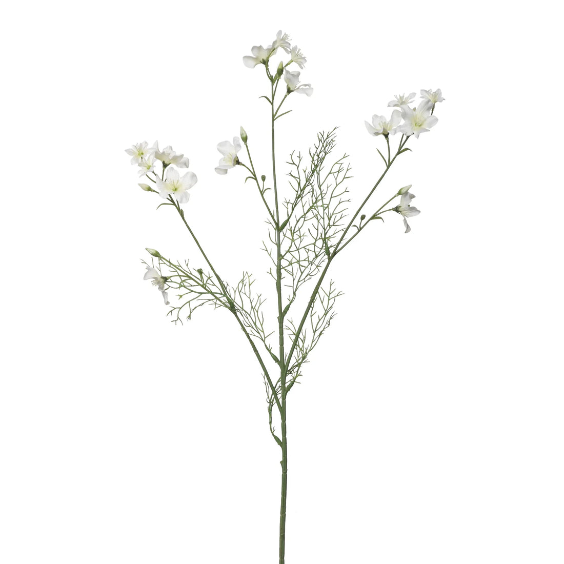 Flor Silvestre artificial Mini de 70 cm, color blanco