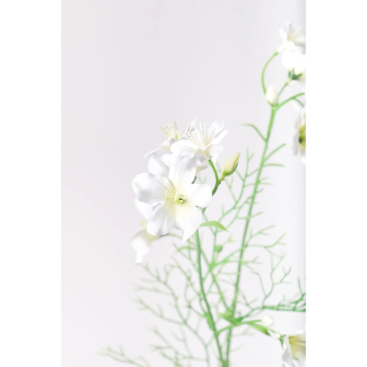 Flor Silvestre artificial Mini de 70 cm, color blanco