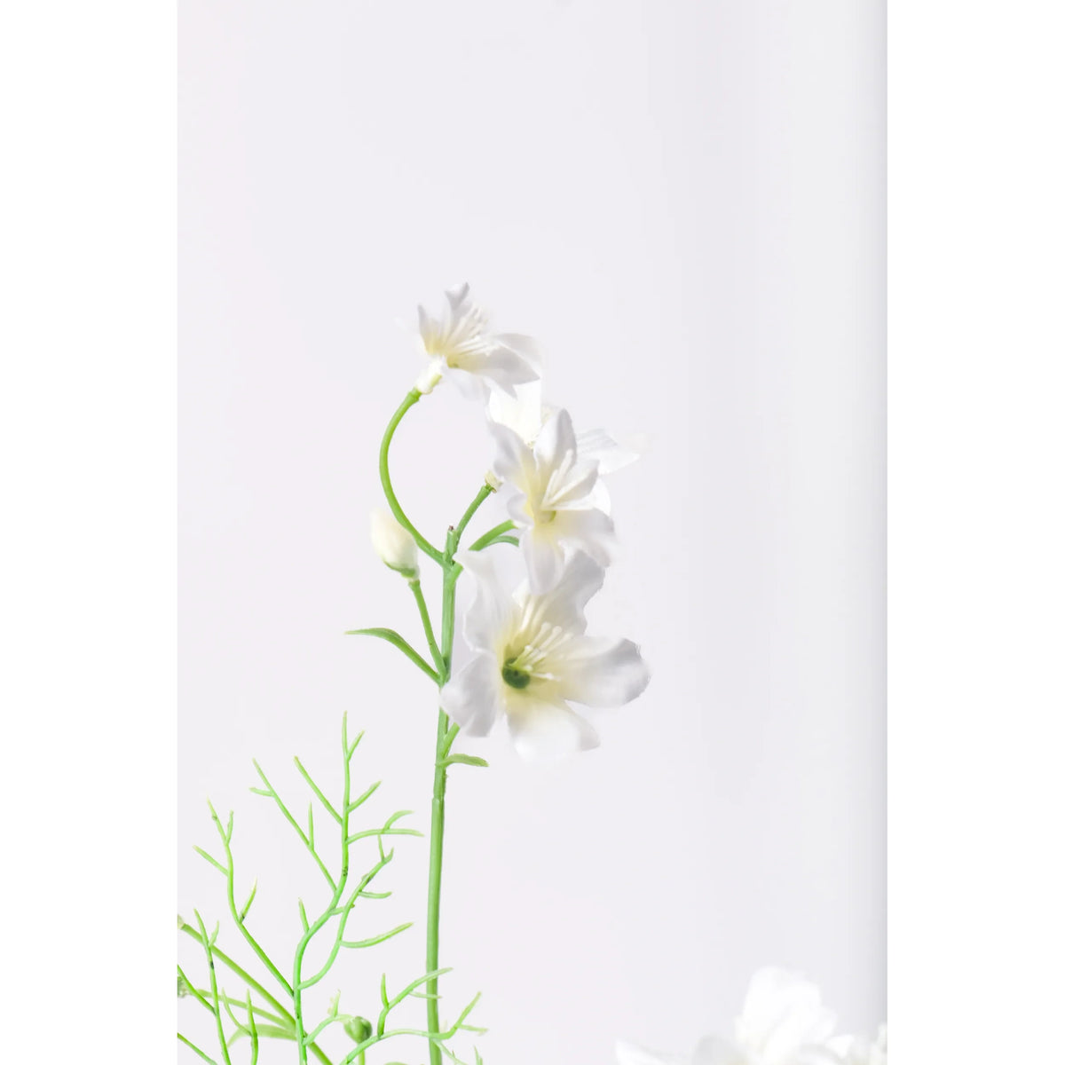 Flor Silvestre artificial Mini de 70 cm, color blanco