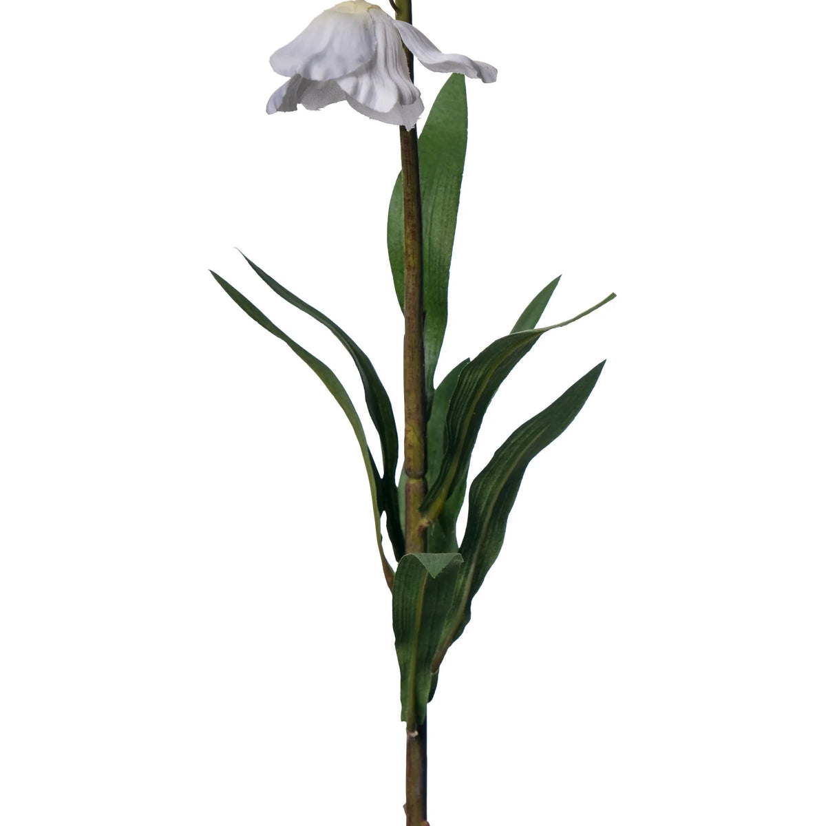 Fritillaria artificial de 97 cm, color blanco