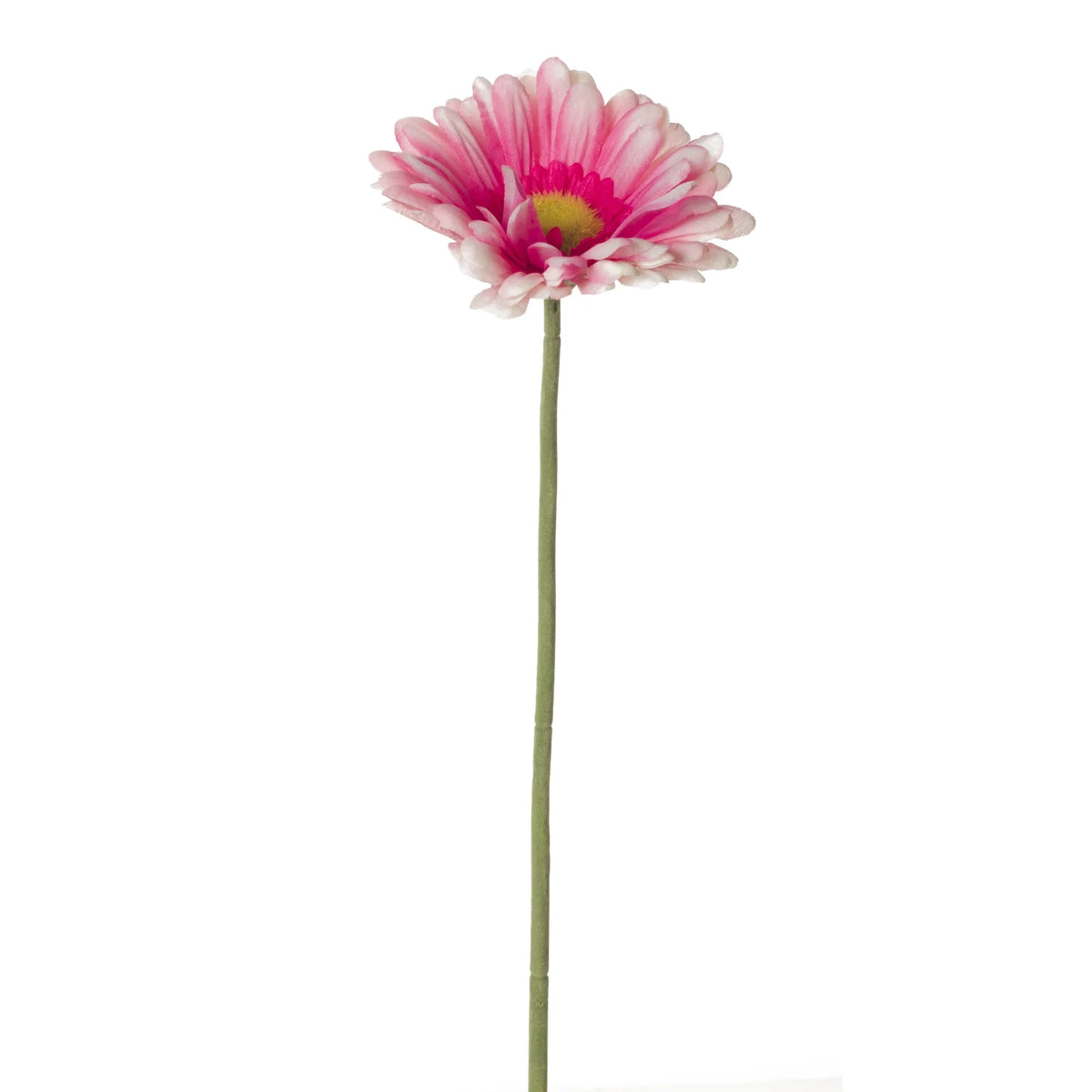 Gerbera artificial de 63 cm, color rosa
