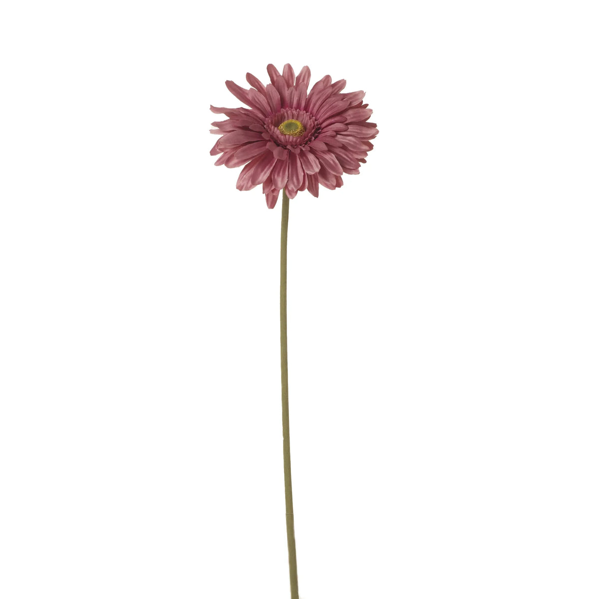 Gerbera artificial Grande de 75 cm, color malva