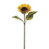 Girasol artificial de 64 cm, color amarillo