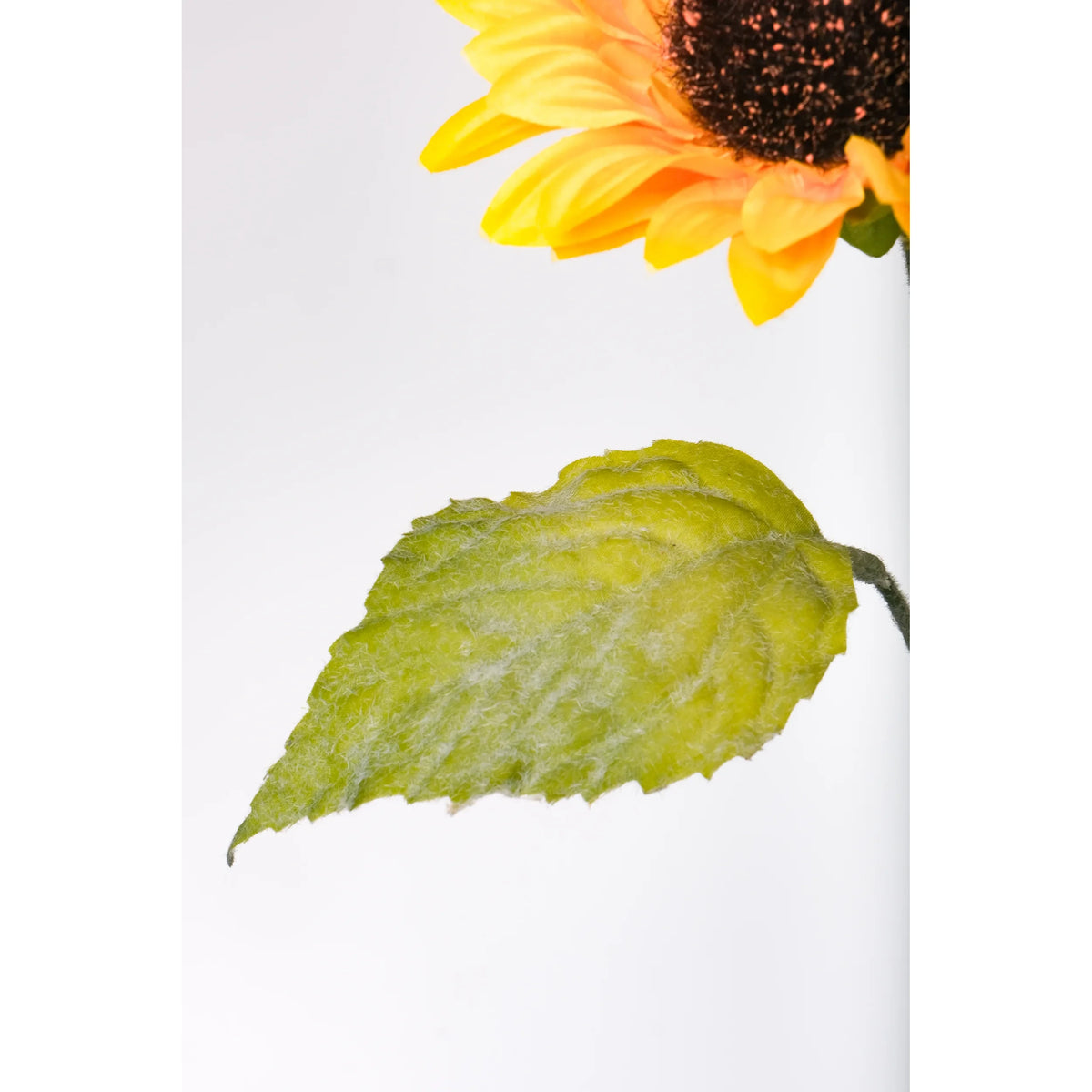 Girasol artificial de 64 cm, color amarillo