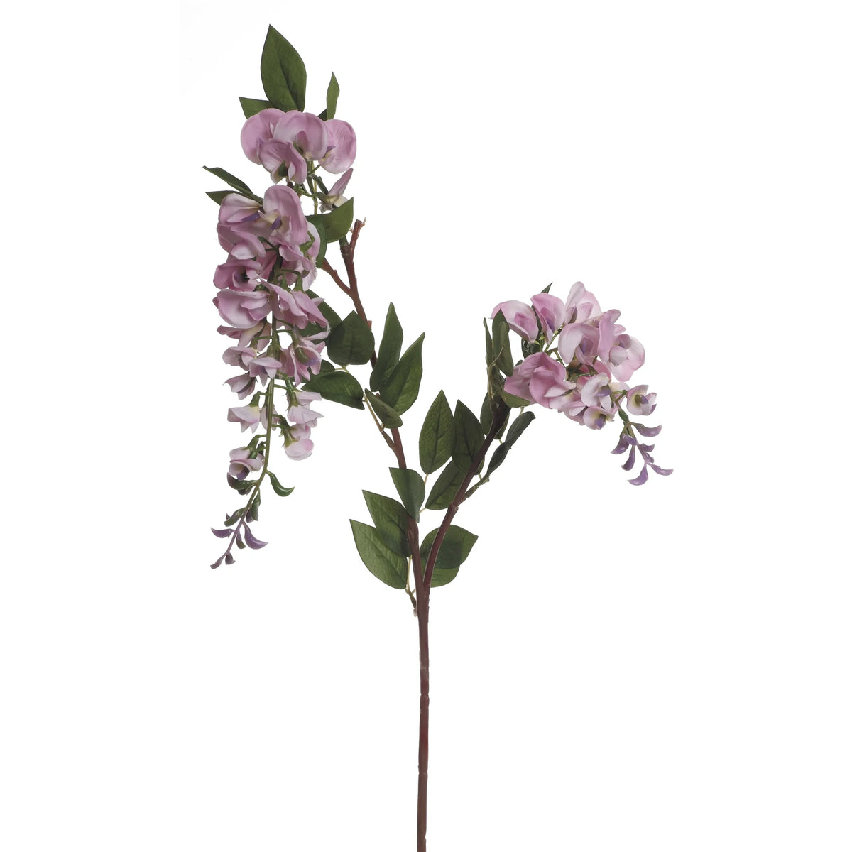 Glicinia artificial de 107 cm, color rosa