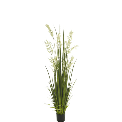 Gramínea artificial de 142 cm, color verde