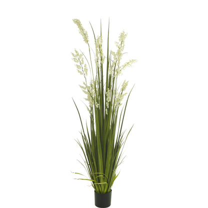 Gramínea artificial de 182 cm, color verde