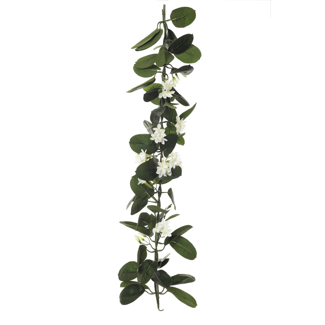 Guirnalda de Jazmín artificial de 94 cm, color blanco