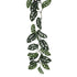 Guirnalda de Monstera artificial de 182 cm, color verde