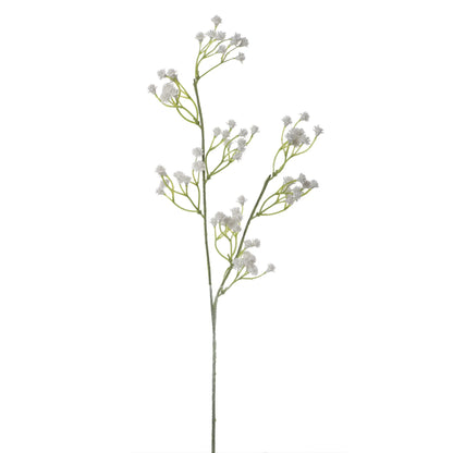 Gypsophila artificial de 45 cm, color blanco