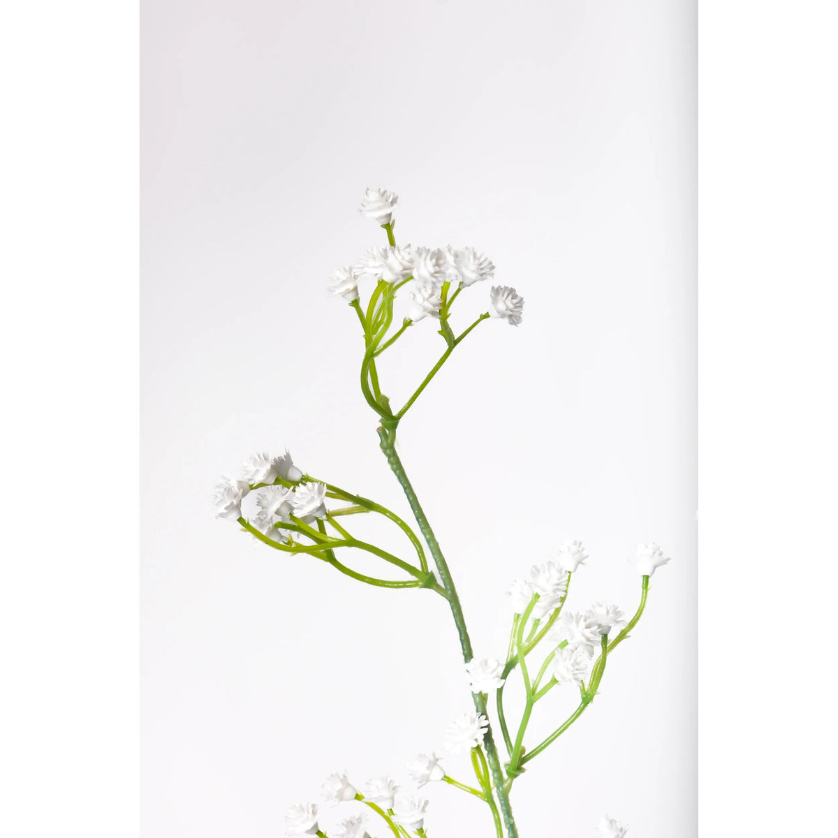 Gypsophila artificial de 45 cm, color blanco