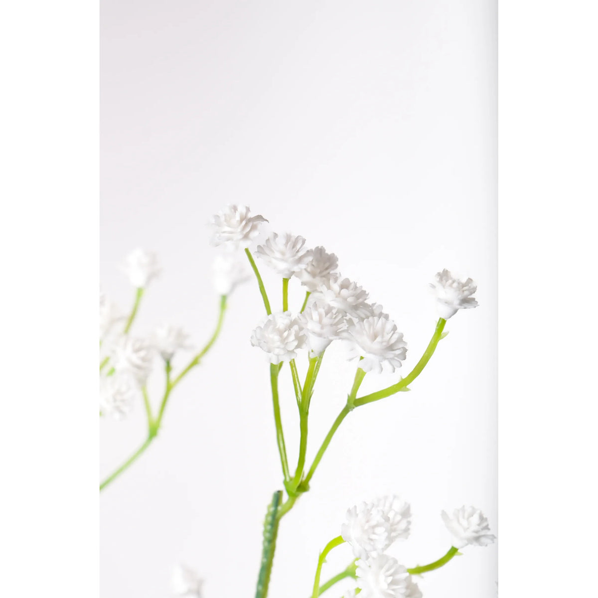 Gypsophila artificial de 45 cm, color blanco