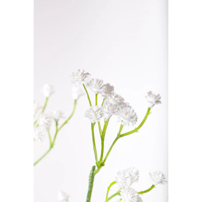 Gypsophila artificial de 45 cm, color blanco