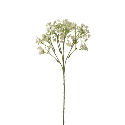 Gypsophila artificial de 46 cm, color blanco