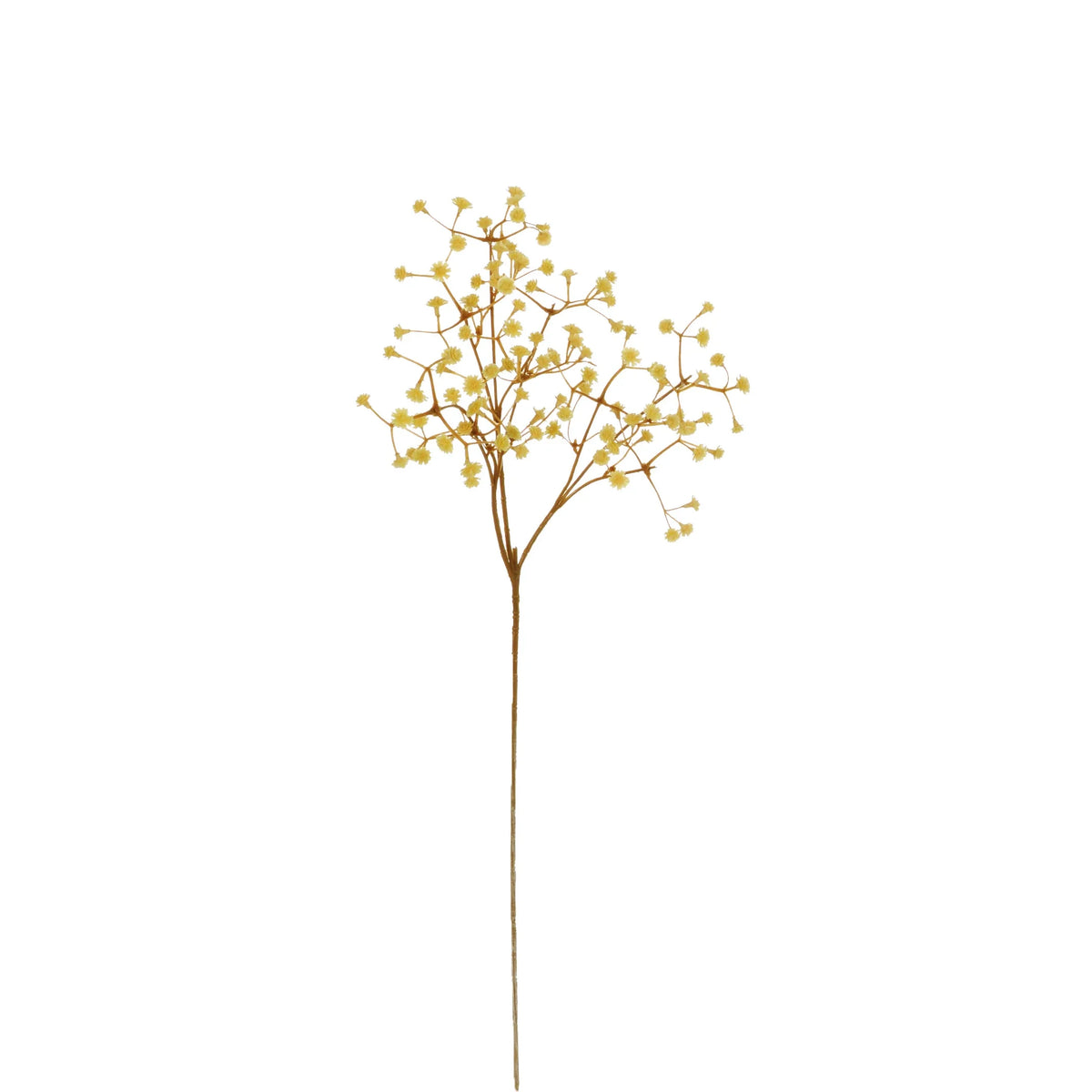 Gypsophila artificial de 48 cm, color beige