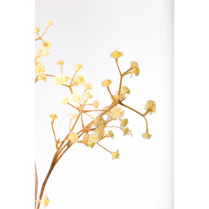 Gypsophila artificial de 48 cm, color beige