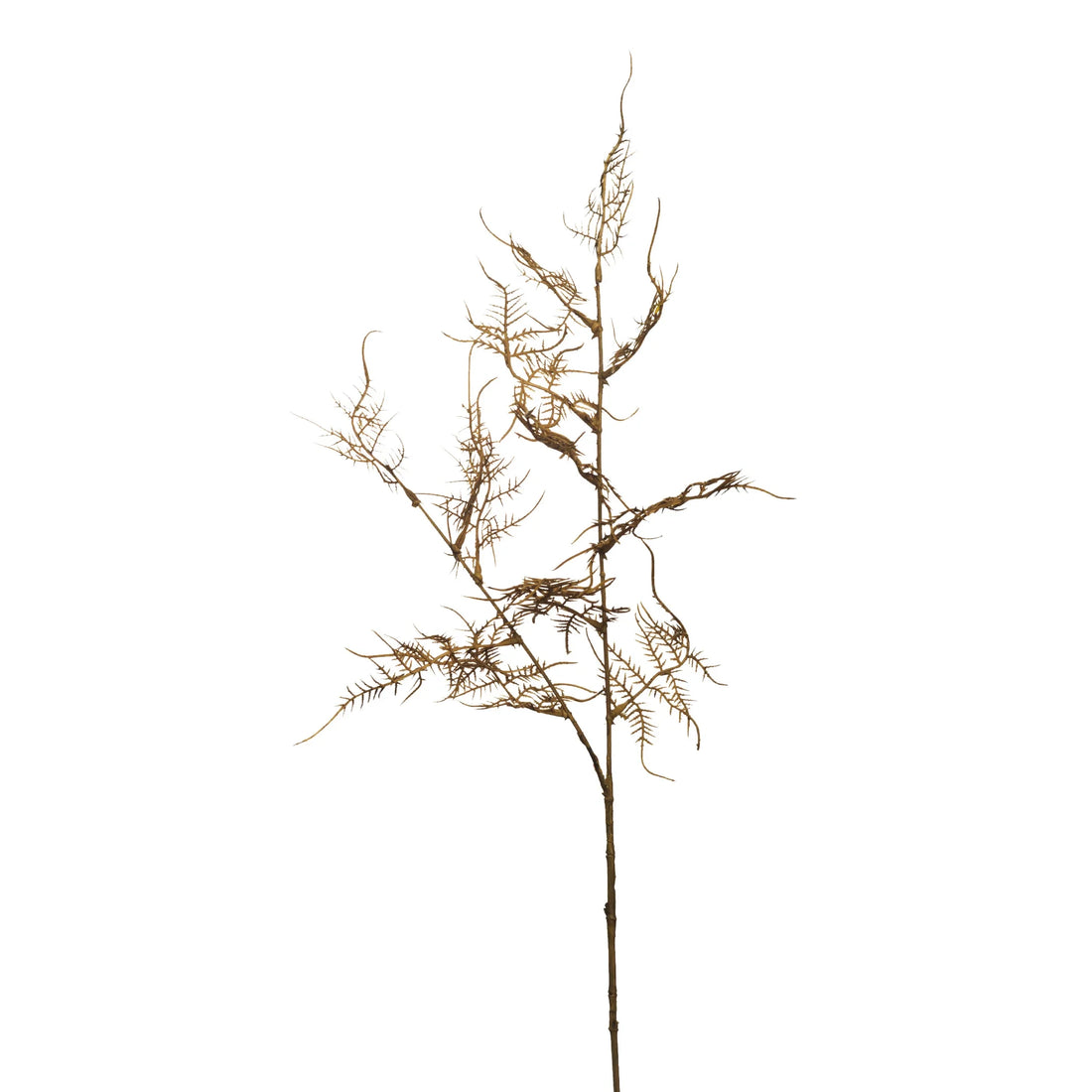 Helecho artificial de 74 cm, color beige