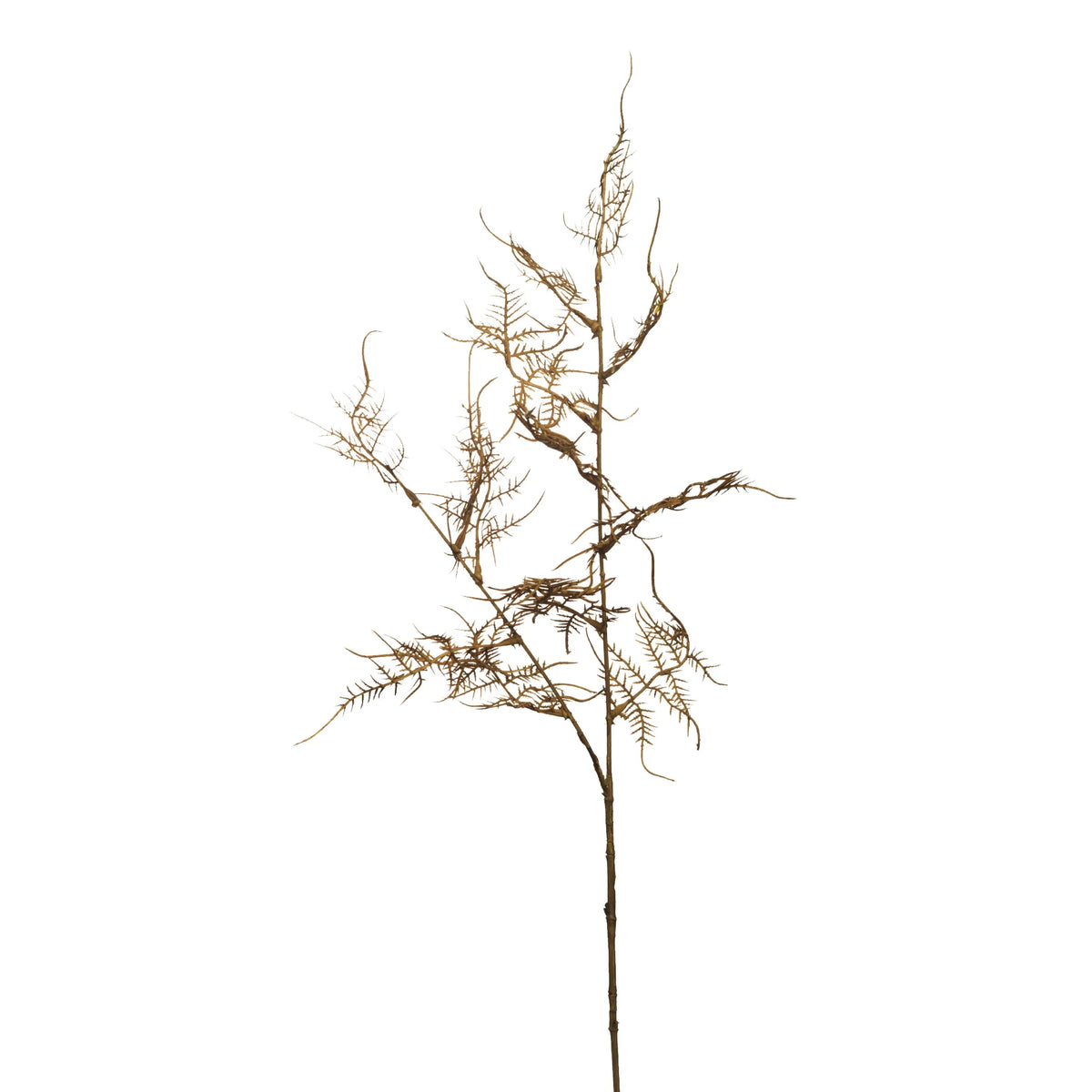 Helecho artificial de 74 cm, color beige