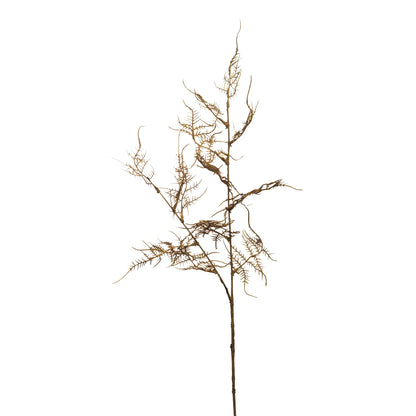 Helecho artificial de 74 cm, color beige