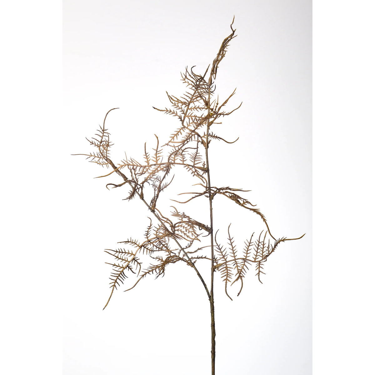 Helecho artificial de 74 cm, color beige