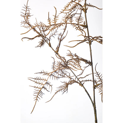 Helecho artificial de 74 cm, color beige