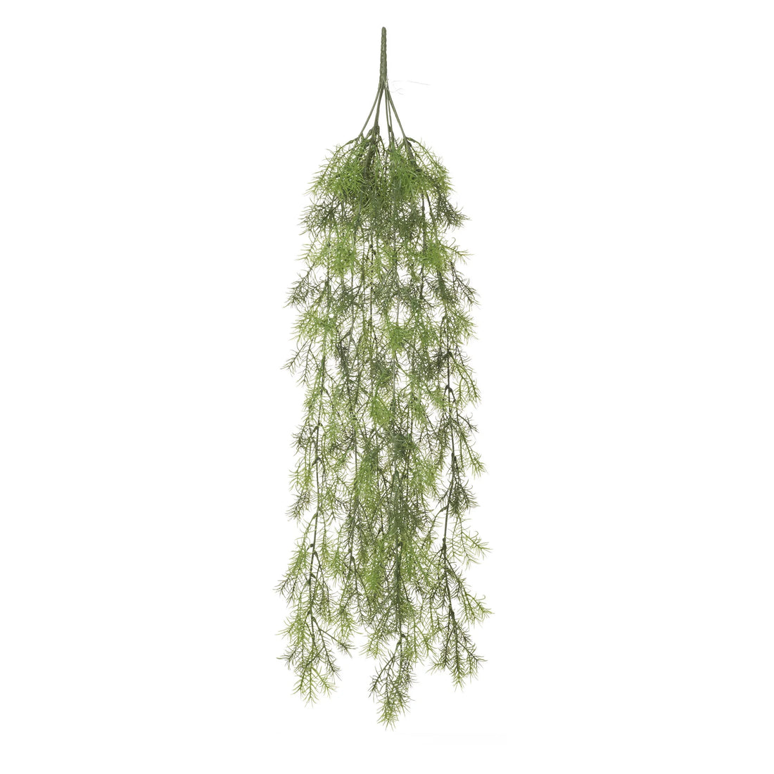 Helecho Sprengeri artificial Colgante Grande de 84 cm, color verde