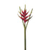 Heliconia artificial de 112 cm, color rojo