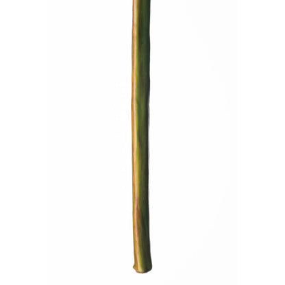 Heliconia artificial Colgante de 170 cm, color verde