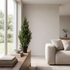 Arizónica artificial Dekogreen decorando un salón moderno y luminoso
