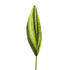 Hoja artificial de 72 cm, color verde