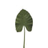 Hoja de Alocasia artificial de 112 cm, color verde