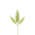 Hoja de Helecho artificial de 68 cm, color verde