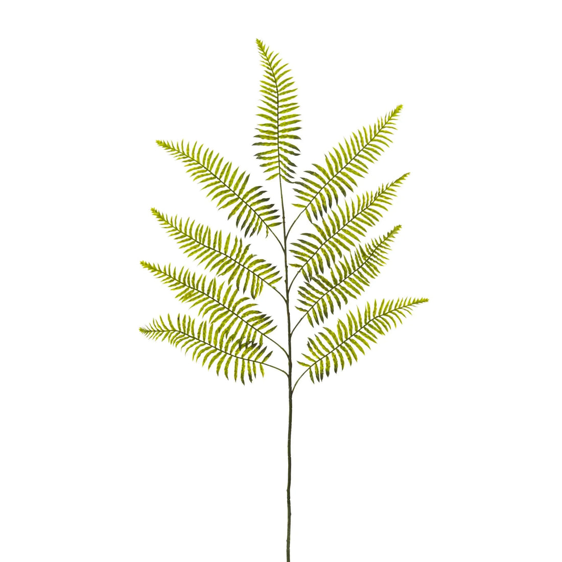 Hoja de Helecho artificial Grande de 120 cm, color verde