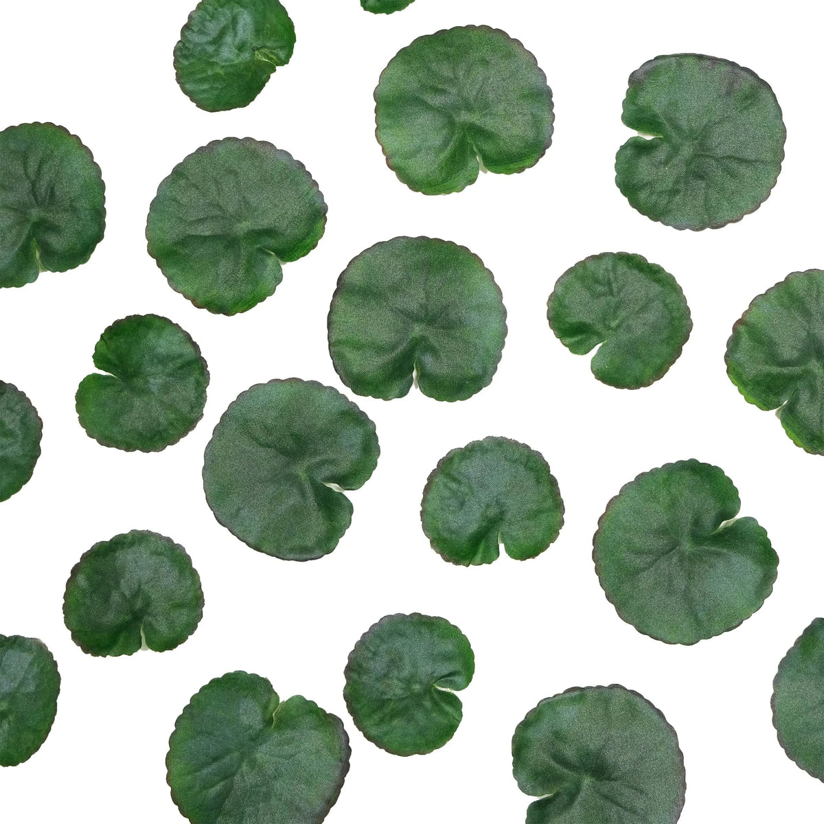Hoja de Loto artificial Flotante de 8 cm, color verde