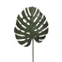 Hoja de Monstera artificial Gigante de 125 cm, color verde