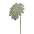 Hoja de Philodendron artificial de 84 cm, color verde