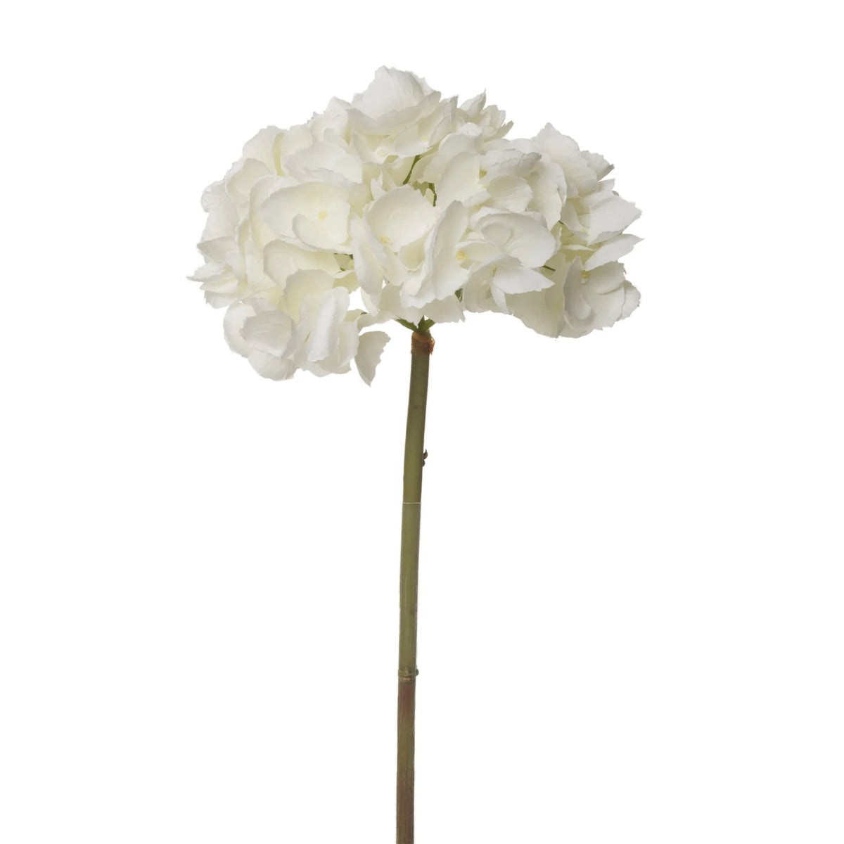 Hortensia artificial de 49 cm, color blanco
