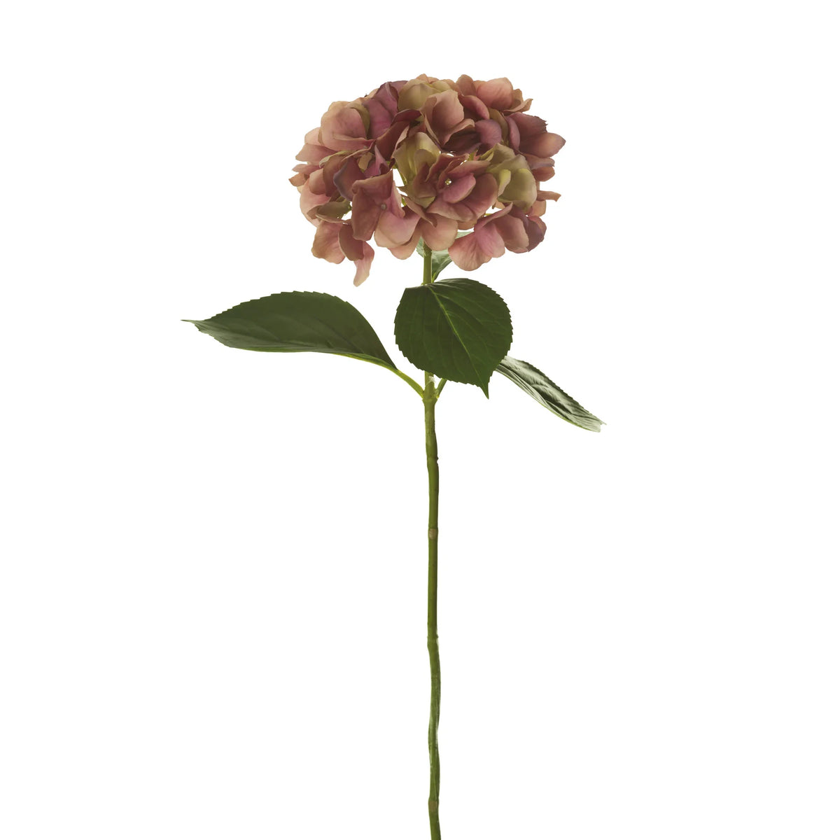 Hortensia artificial Grande de 70 cm, color malva