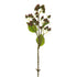 Hypericum artificial de 53 cm, color burdeos