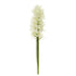Jacinto artificial de 34 cm, color blanco